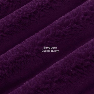 Berry Bunny Luxe Cuddle by Shannon Fabrics