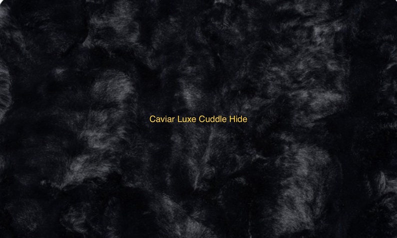 Caviar Cuddle Hide Minky from Shannon Fabrics
