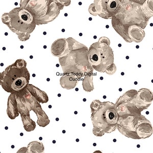 Quartz Teddy Digital Cuddle Minky by Shannon Fabrics