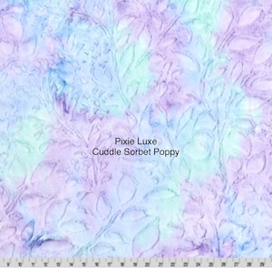 Pixie Luxe Cuddle Poppy Minky from Shannon Fabrics