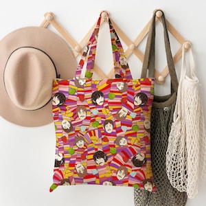 The Beatles - Shopping Bag - Tote Bag - foderata in cotone