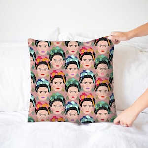 Cuscino - FRIDA - Cotone, 3 dimensioni, Frida Khalo