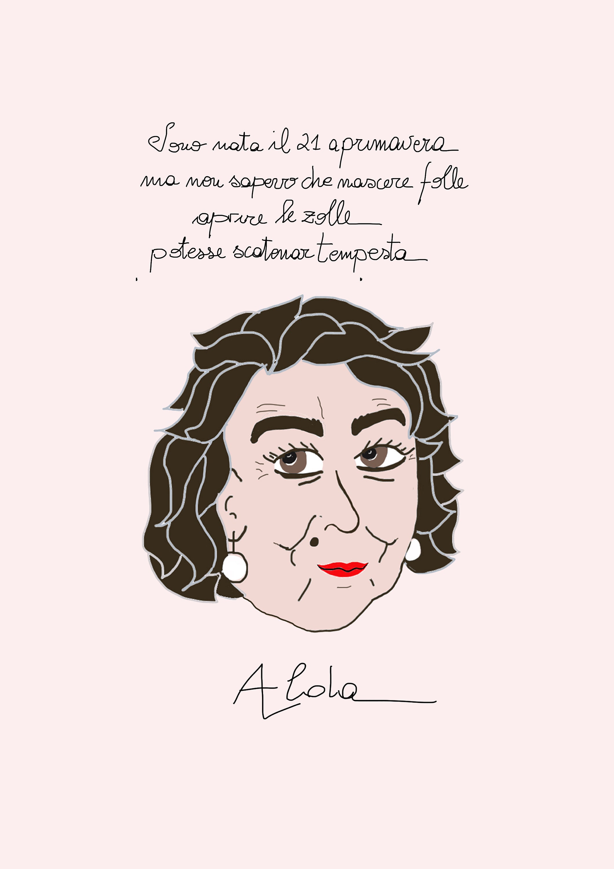 Stampa artistica, Alda,Alda Merini, Poesia, Poetessa, Poeta, Frase  Motivazionale, Decorazione Inteni, decorazione parete, arte parete. -   Italia