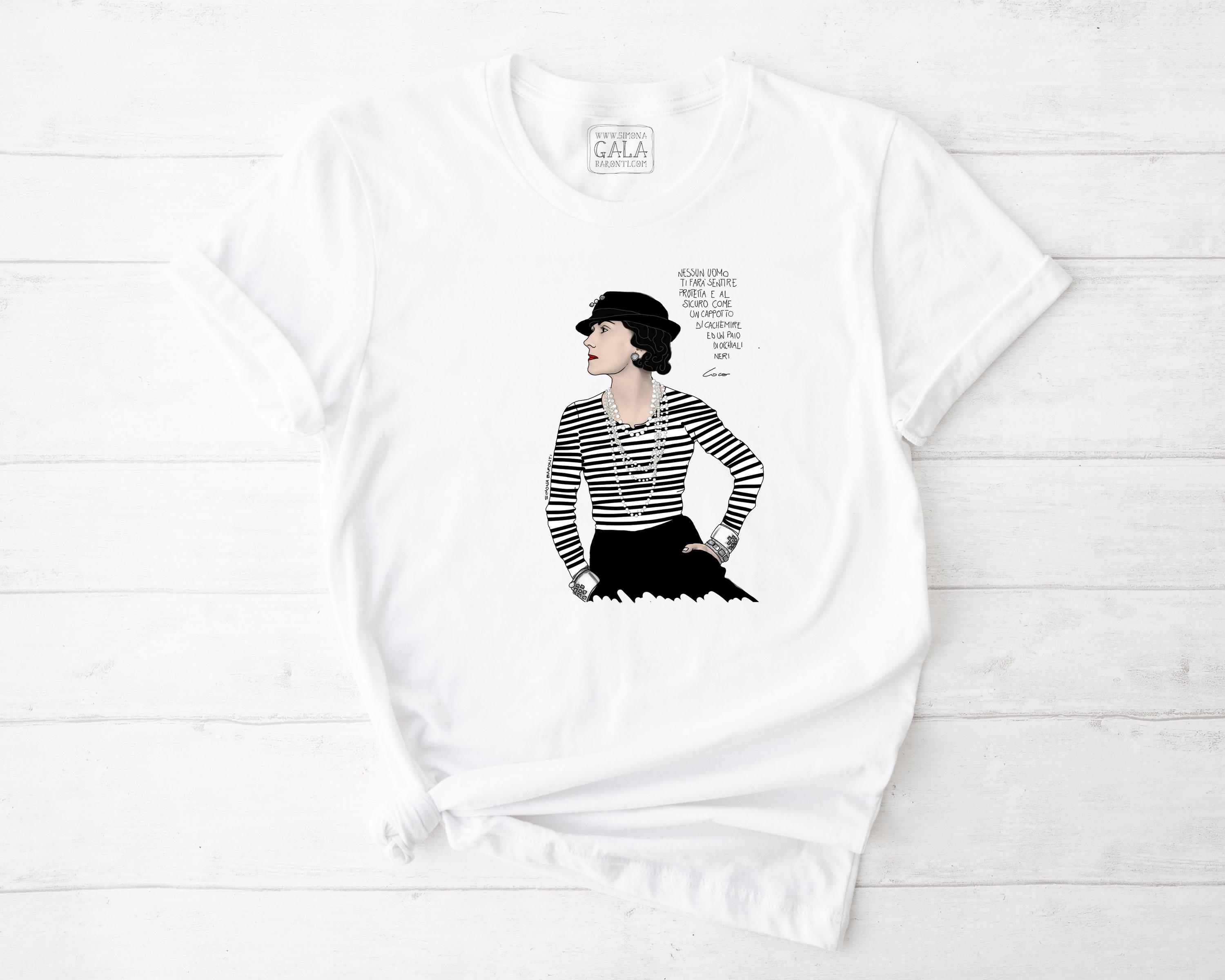 Chanel t shirt Etsy Nederland