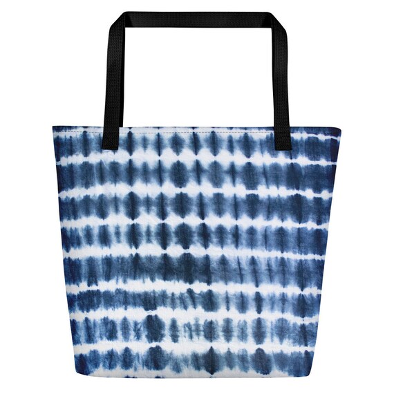 Blue Tie Dye Weekender//Overnighter Bag