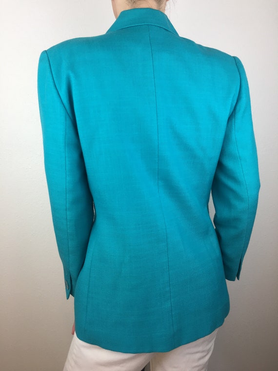 Vintage Women's Teal Blazer - image 4