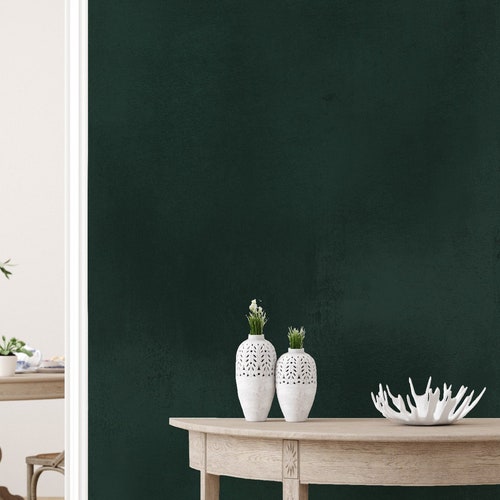 Emerald Green Mermaid Wallpaper Peelandstick Removable Etsy