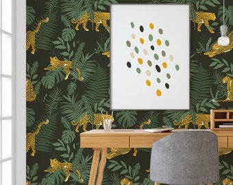 Cheetah Wallpaper Etsy