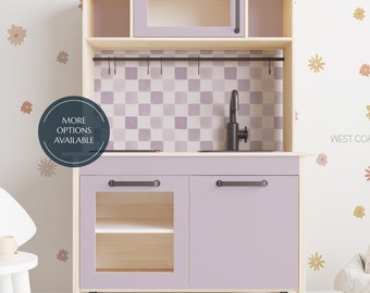 Calcomanías extraíbles de cocina Ikea DUKTIG / Hack de cocina Ikea Play / Accesorios de cocina Play / Personalización Duktig / Cocina de juego personalizada