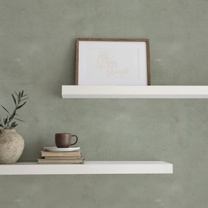 Subtle Sage Green Textured Wallpaper / Modern Wallpaper / Green Wallpaper / Textured Wallpaper / DIY walls
