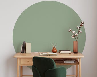 Circle Removable Wall Decal / Circle Boho Decal / Removable Circle Decal / Boho Wall Decal / Bed Circle Wall Sticker / Boho Nursery