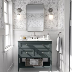 Small Delicate Drawn Floral Wallpaper Peel and Stick or Traditional