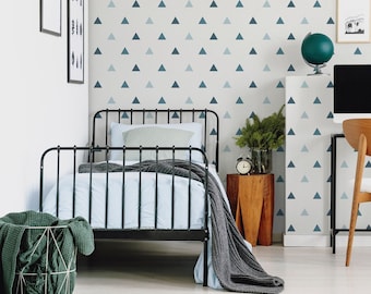 Triangle Decals / Triangle Wall Stickers / Triangle Wall Decor / Geometric Decals / Removable Decals / Abstract Decor / Kids Room Decals