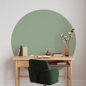 Circle Removable Wall Decal / Circle Boho Decal / Removable Circle Decal / Boho Wall Decal / Bed Circle Wall Sticker / Boho Nursery