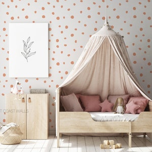 Irregular Dots Wall Decals, other colors available / Removable Dot Decals / Custom Dot Decals / Dot Walls / Monochrome decor