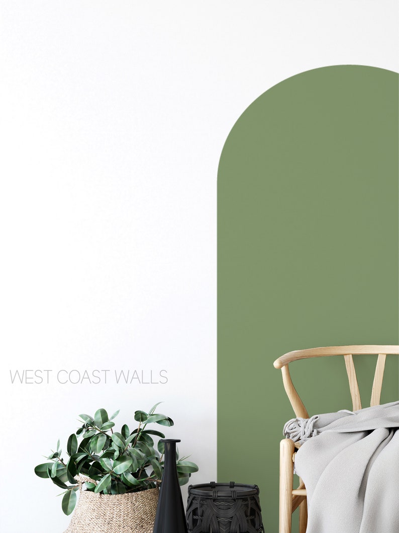 Arch Decal / Removable Arch / Boho Wall Decal / Arch Wall Etsy