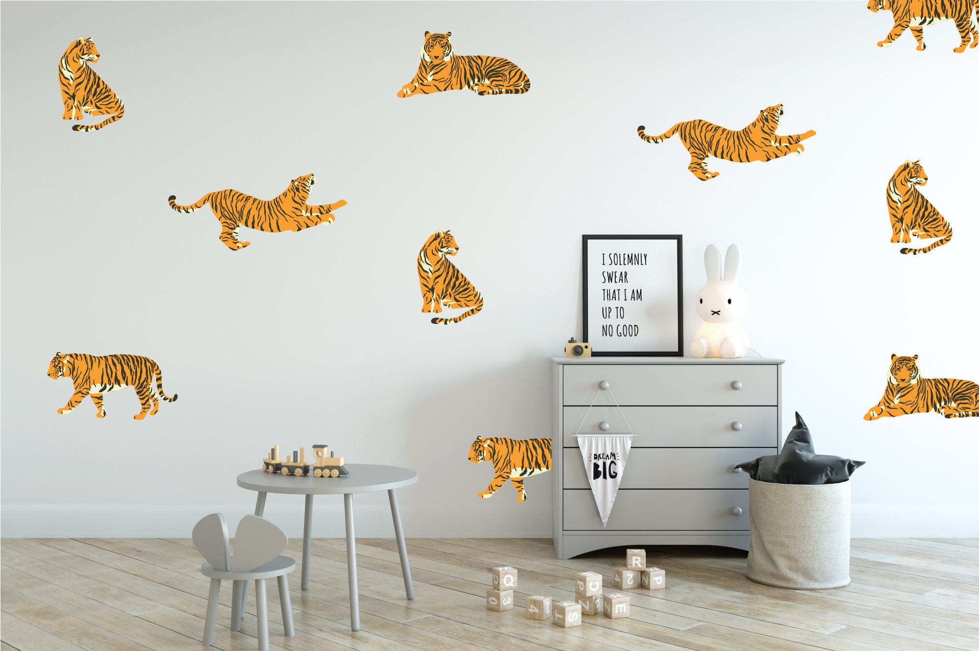 Tiger Wall Decal 