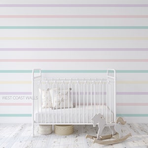 Stripe Wall Decals / Line Decals / Striped Walls / Pinstripes / Removable Decals / Geometric Wallpaper / Geometric Walls