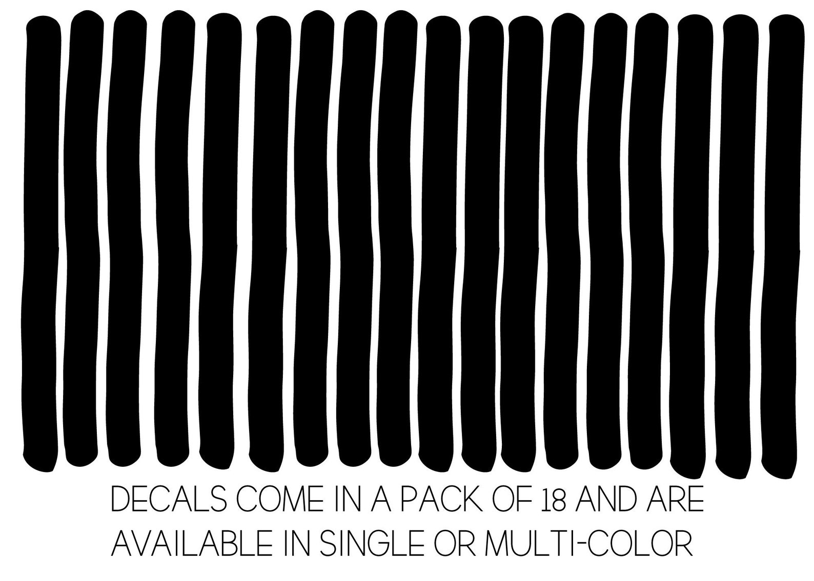 Irregular Line Decals / Confetti Wall Decals / Herringbone Wall Decals