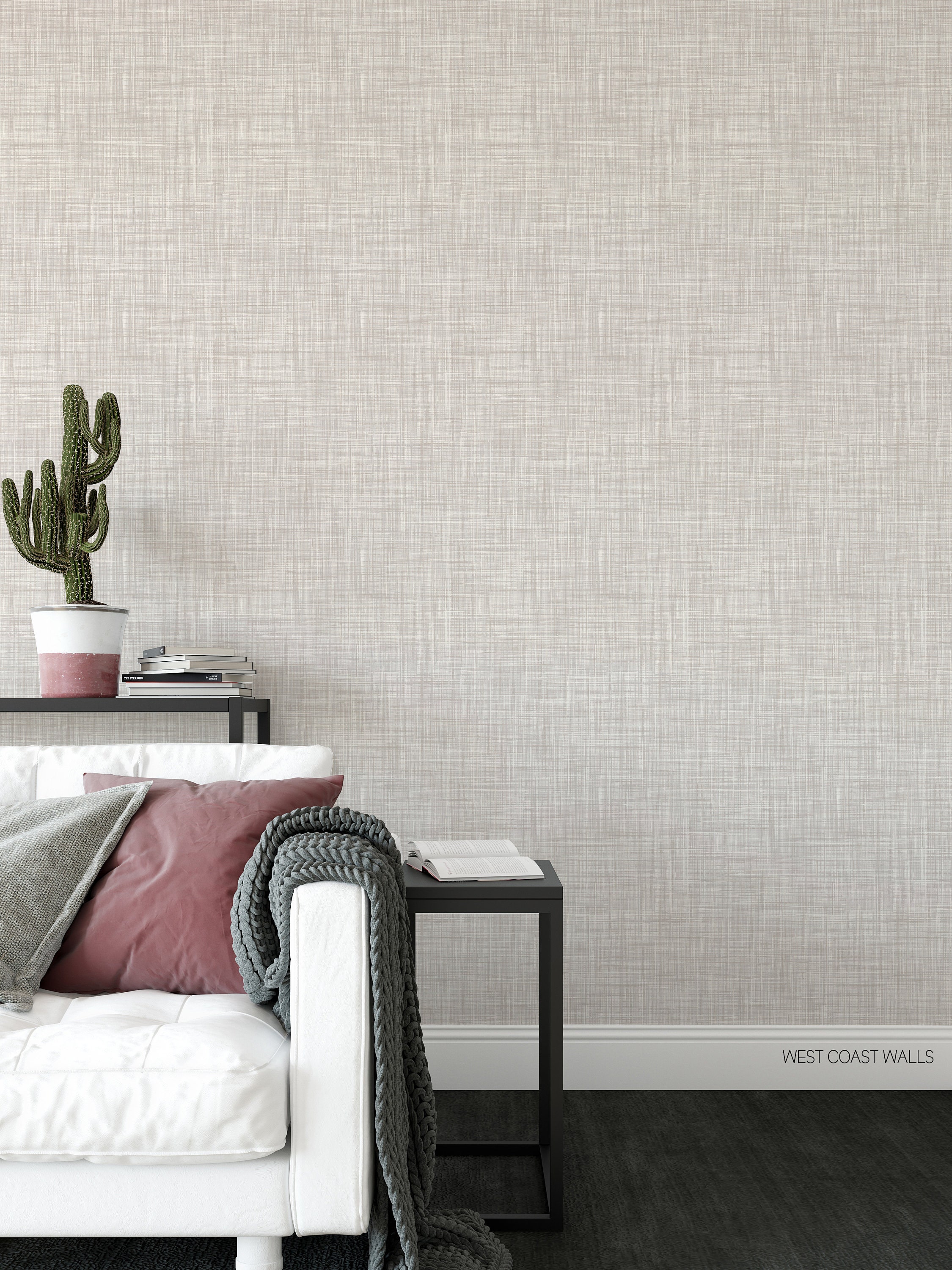 Seagrass Removable Wallpaper / Linen Removable Wallpaper / - Etsy Canada