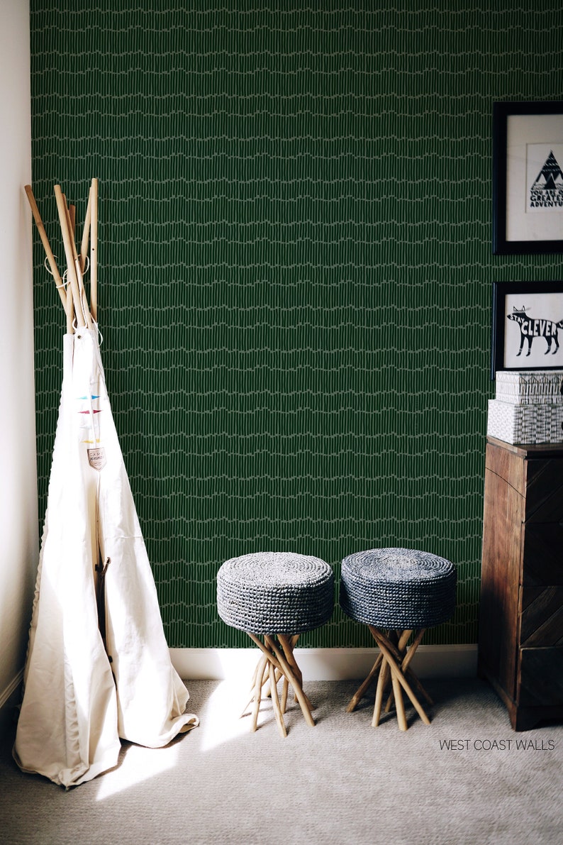 Staggered Alternating Pattern Staggered Lines Wallpaper, Alternate Colours Available / Abstract Lines ...