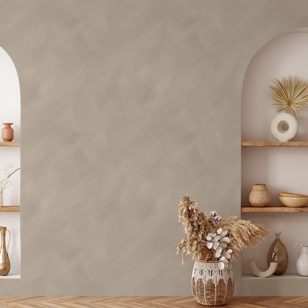 Limewash Style Wallpaper / Textured Wallpaper / Textured Walls / Accent