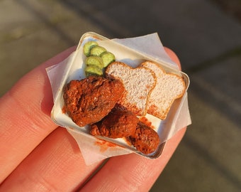 Nashville Hot Chicken – Miniatures de maison de poupée à l’échelle 1:12