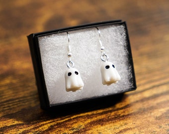 Ghost Earrings / Cute Ghost Earrings / Mini Ghost