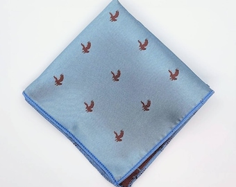Reversible Eagle / Bird Pocket Square for Kids