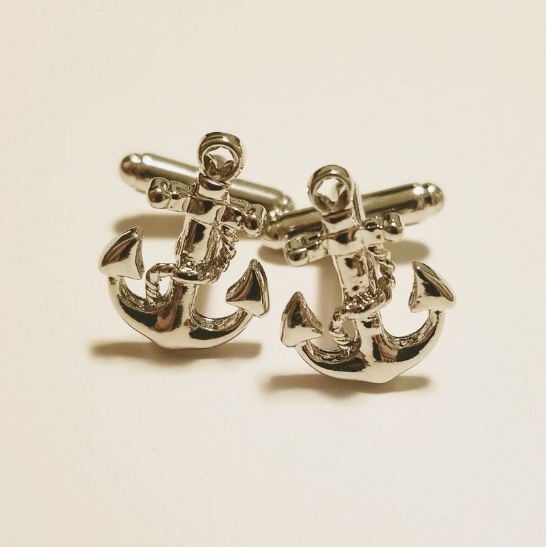 Anchor Boating Cufflinks