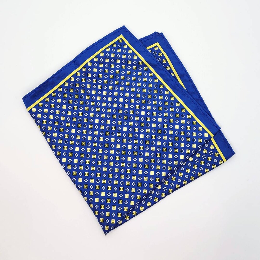 Checker Box Pattern Pocket Square - Etsy