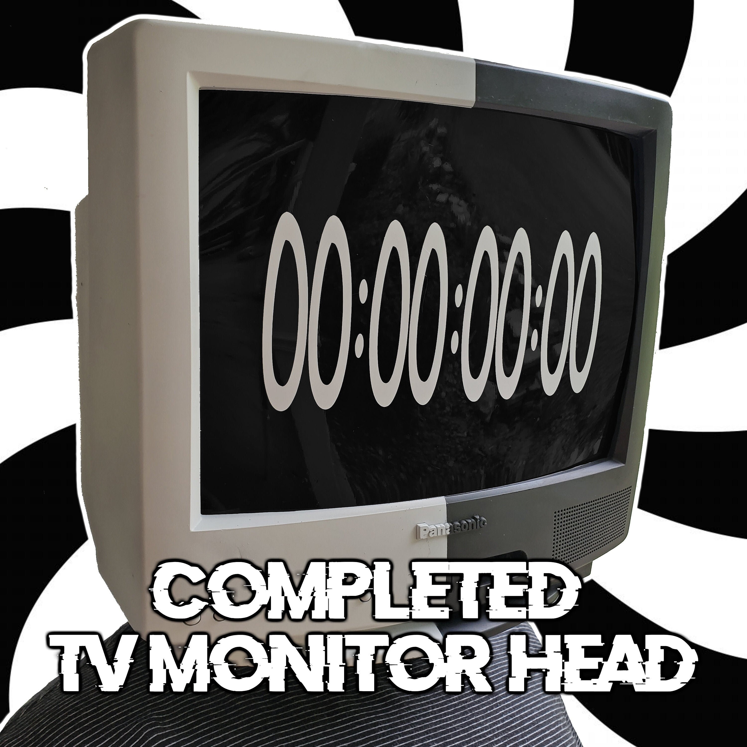 Completed TV Head / Monitor Head Cosplay Objecthead Cosplay Etsy