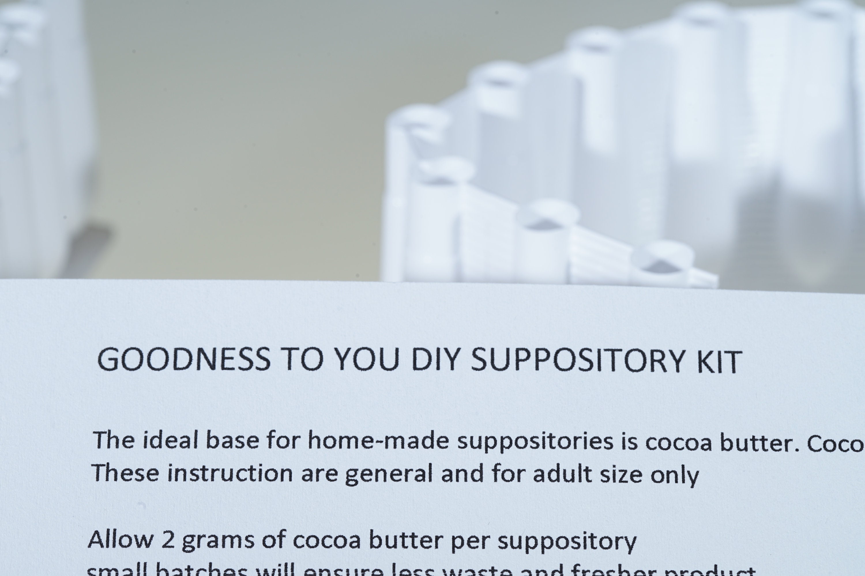 DIY Suppository Kit Supplies for Cocoa Butter Suppository DIY Etsy