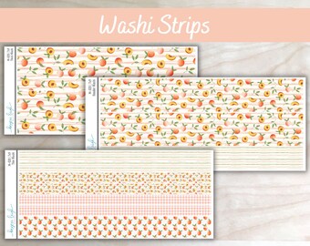 Washi Strip Stickers | Thin, Header, and Thick Strips | M-020