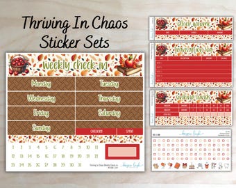 Thriving In Chaos Sticker Sets | Checkboxes & Icons | Other Income | M-058