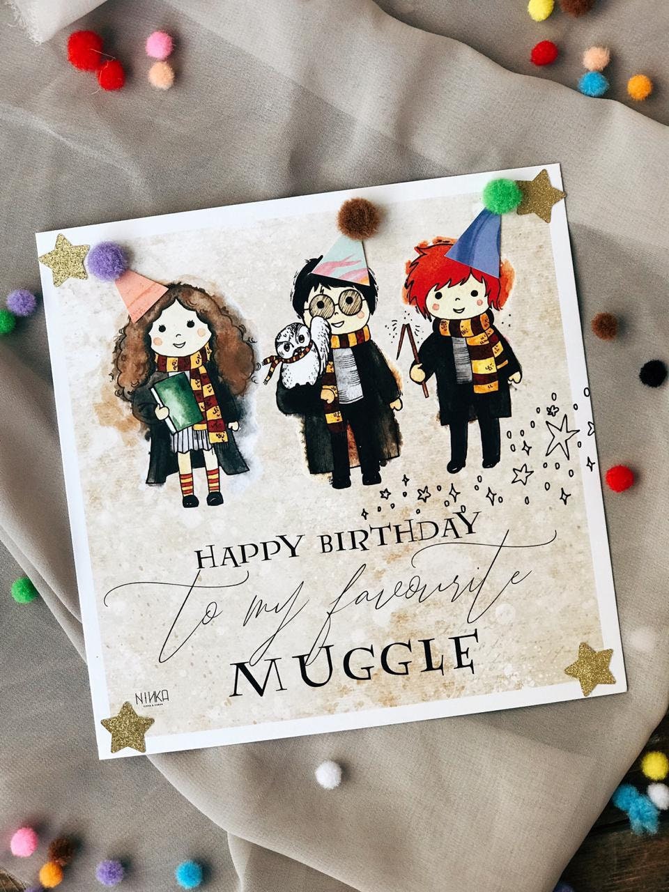 Harry Potter Birthday Card Printable