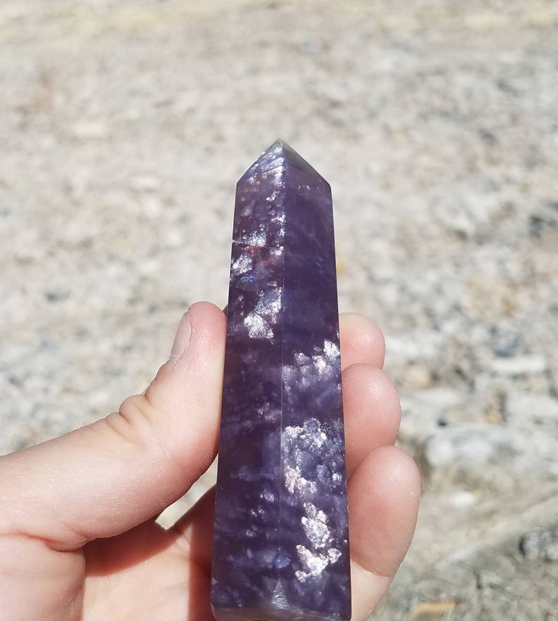 Purple Fluorite Tower Fluorite Purple Fluorite Point Purple Fluorite Obelisk Purple Fluorite Wand Fluorite Crystal