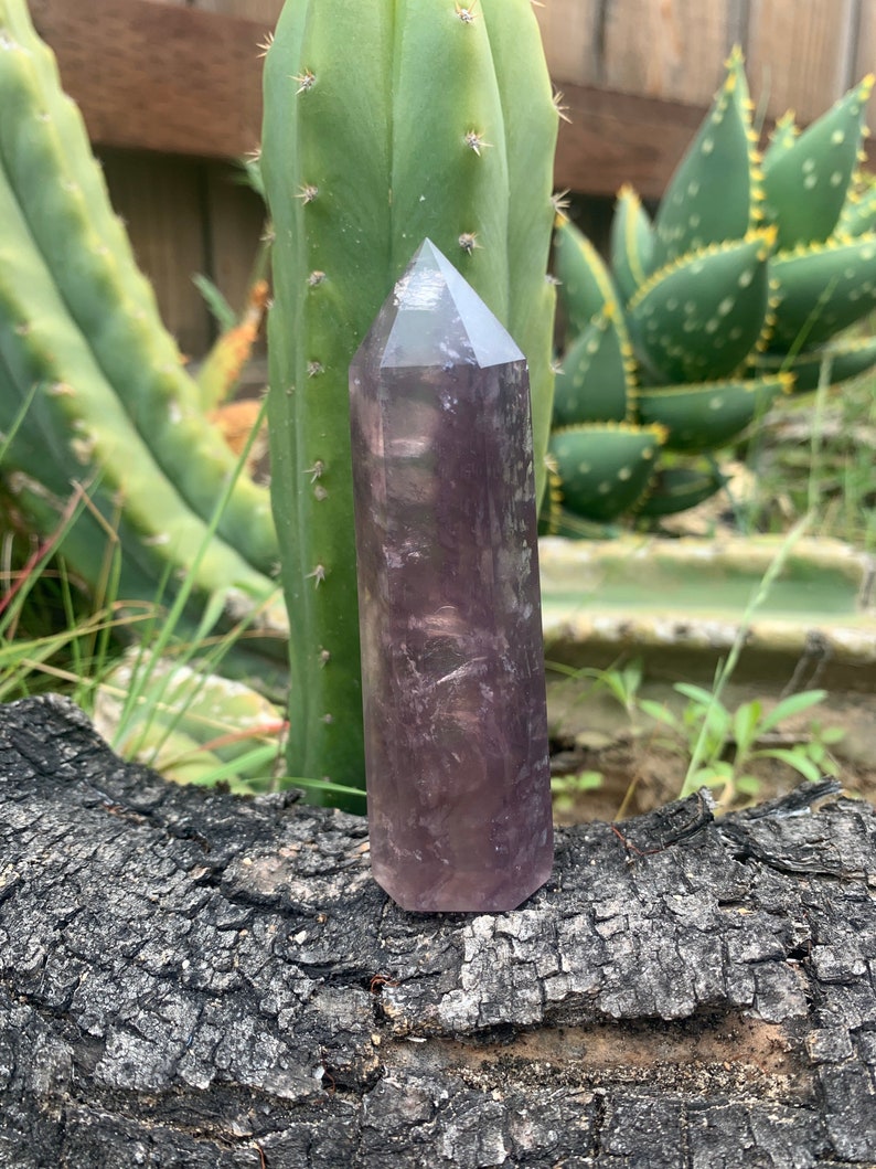 Purple Fluorite Tower Fluorite Purple Fluorite Point Purple Fluorite Obelisk Purple Fluorite Wand Fluorite Crystal