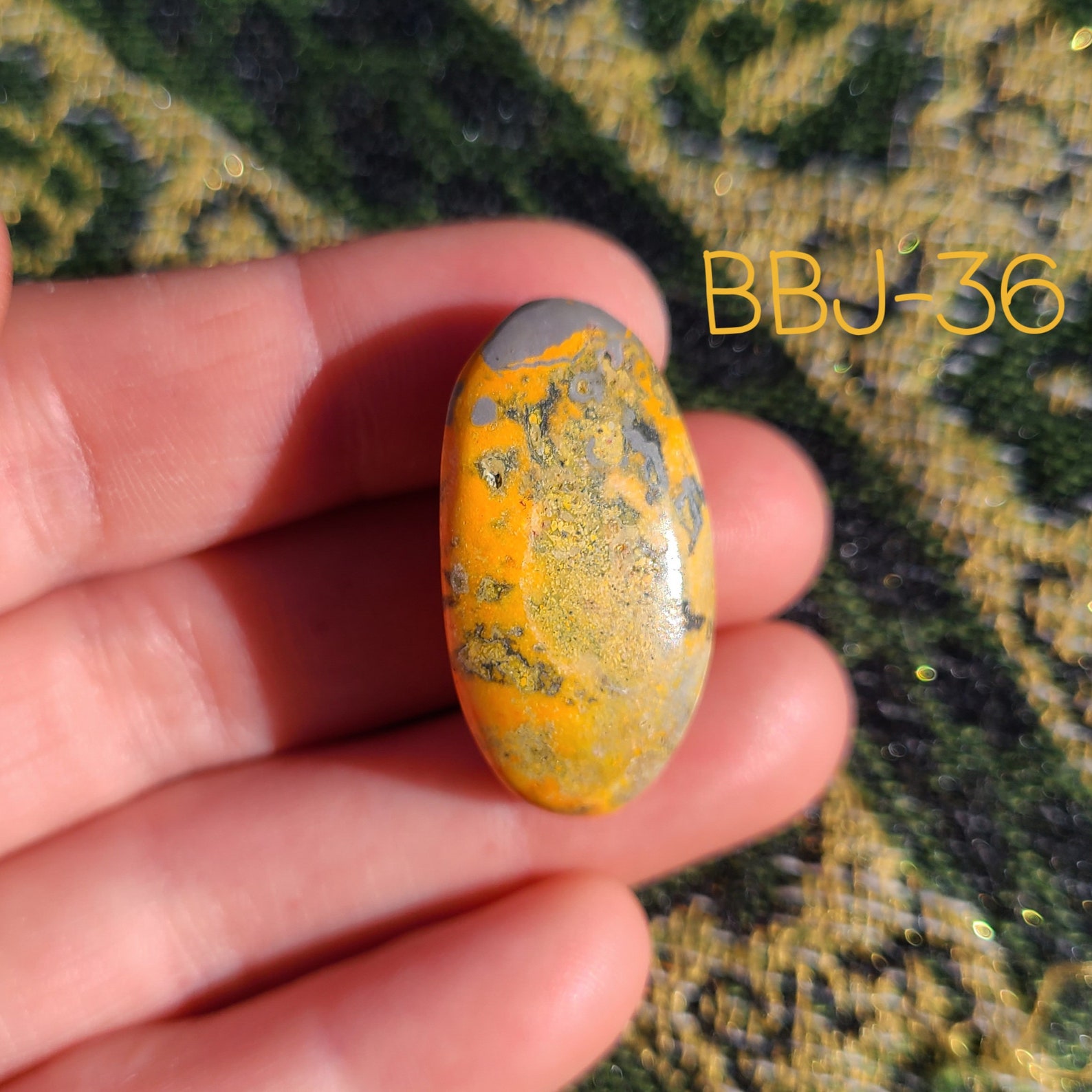Bumble Bee Jasper Stone Tumbled Bumble Bee Jasper Polished Etsy