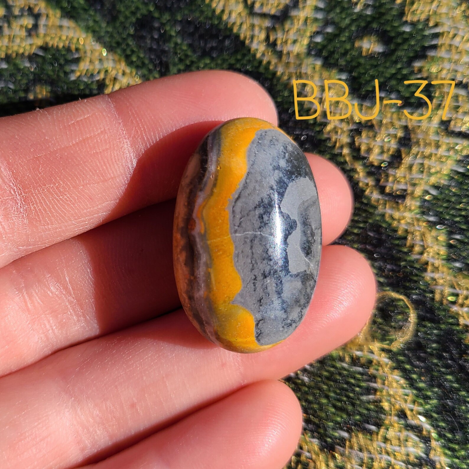 Bumble Bee Jasper Stone Tumbled Bumble Bee Jasper Polished Etsy