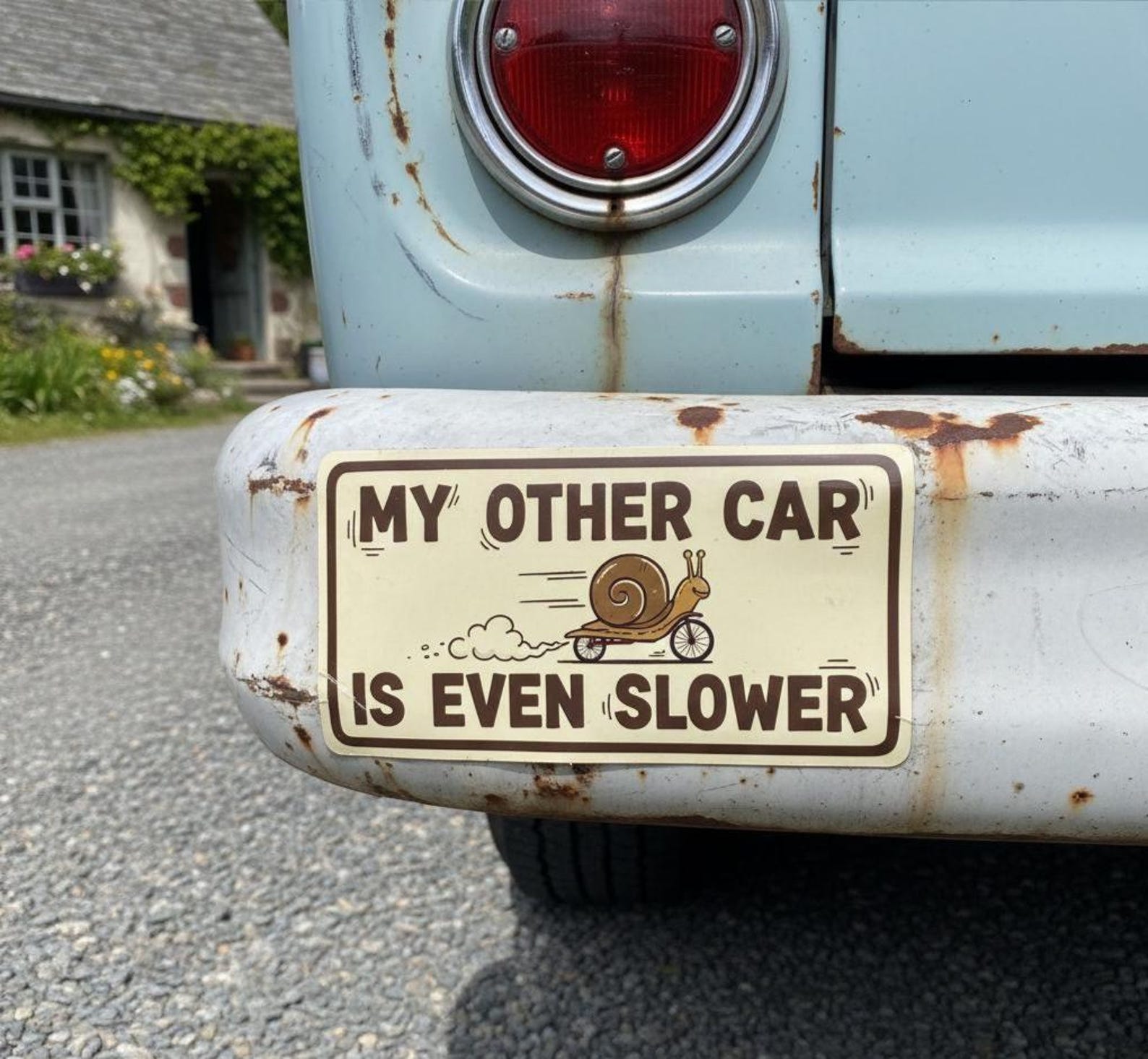 Funny Car Bumper Car Window Sticker Tailgate Car Bumper Sticker Keep ...