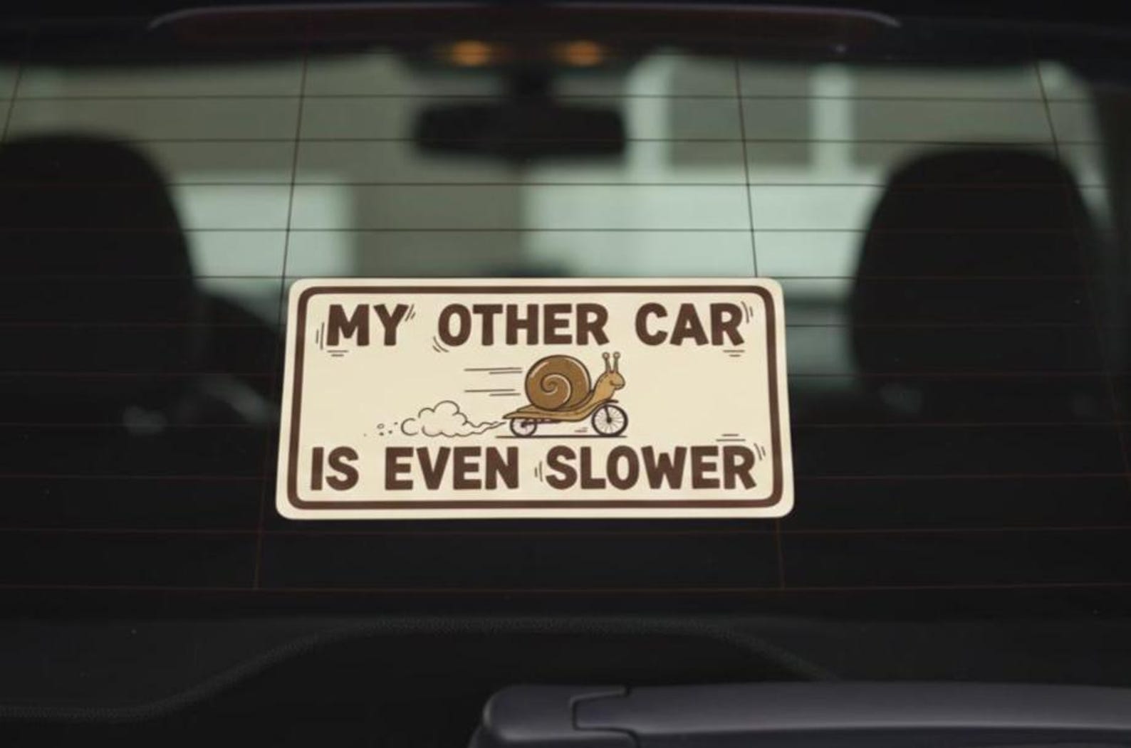 Funny Car Bumper Car Window Sticker Tailgate Car Bumper Sticker Keep ...