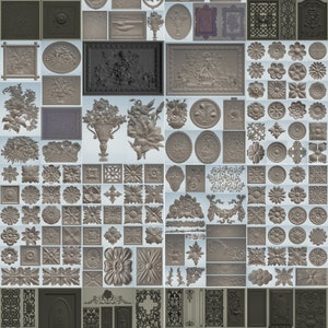 3D STL Model Mega Pack: 2305 Files, Aspire Digital Bundle, CNC Router ...