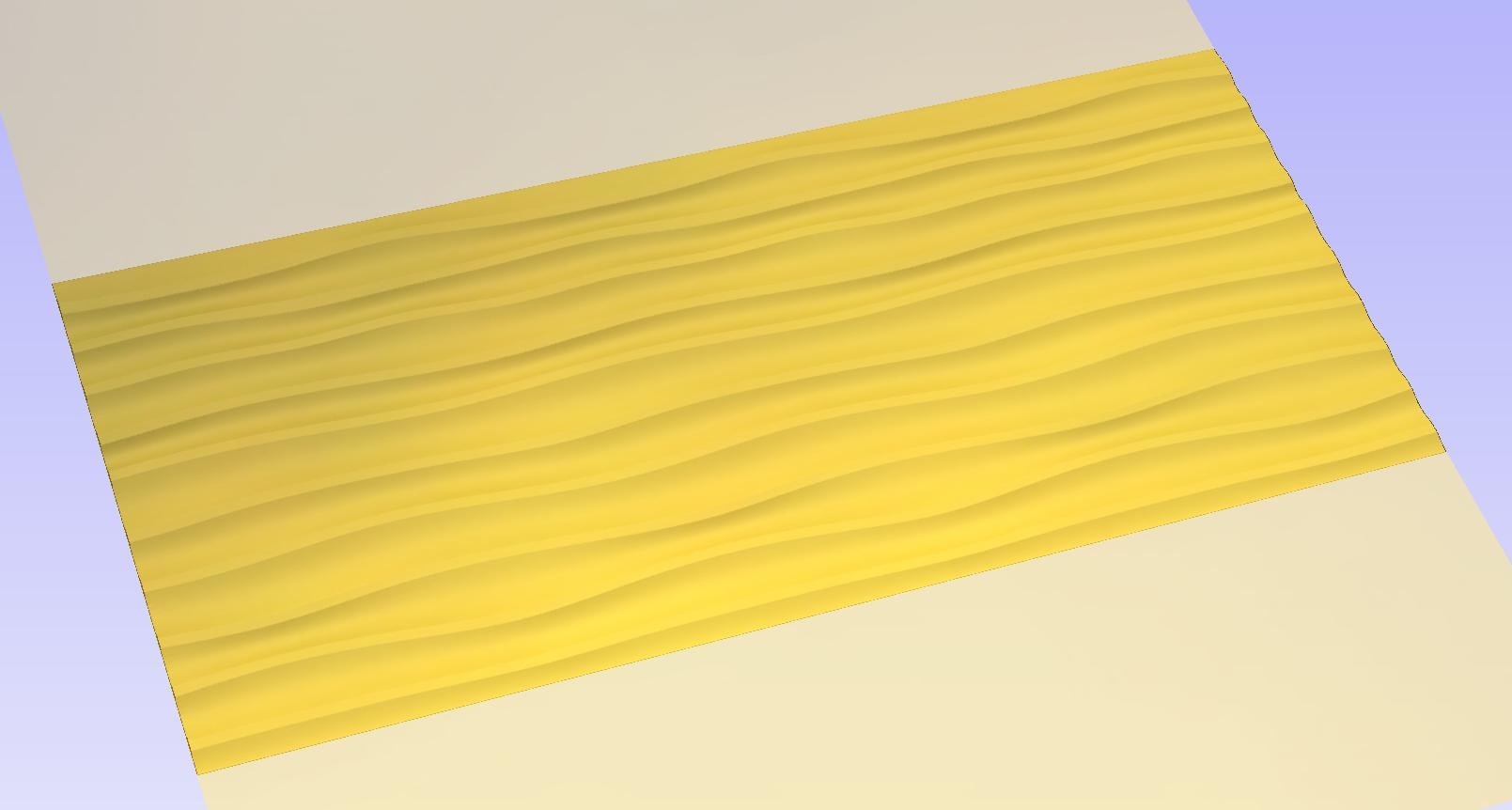 Side Router Texture Design Wavy Wall Panel STL CNC Router File Seamless Modern Wave Pattern ...