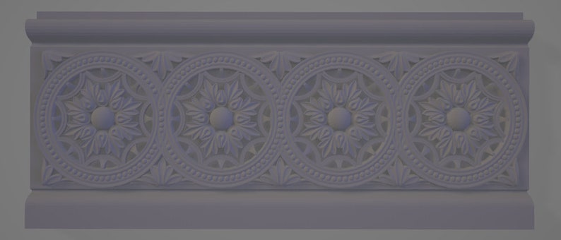 3D STL Models Baguette Borders Moldings Sills 166 Pcs Deco for CNC Router Aspire Artcam Engraver Carving Design Digital Product 2 image 10
