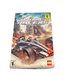 Vintage 2002 Lego Drome Racers PC Game Original Box and Game USA