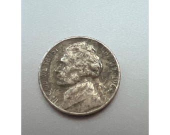 1943年 S ジェファーソン 5セント 戦時ニッケル 35% 銀 米国