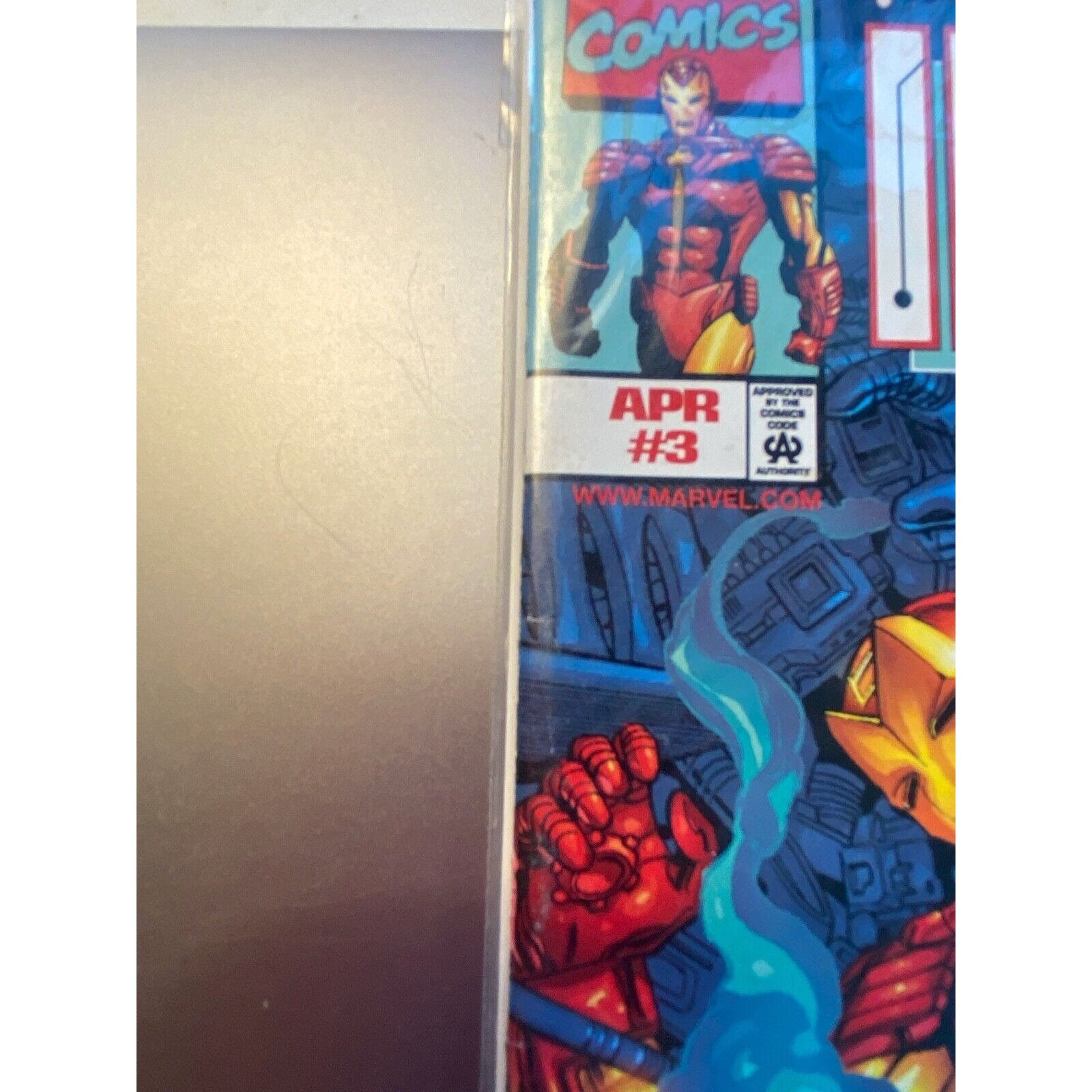 無敵のアイアンマン コミックブック #3 1998年4月ダイレクト