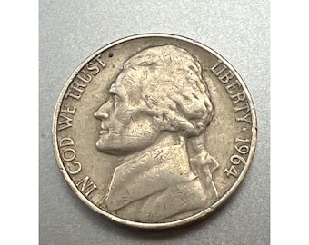 1964年 ニッケルコイン 5セント 1964 ニッケル5セント 【公式通販】 1964年ニッケルコイン5セント