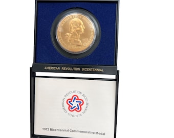 アメリカ独立戦争200周年記念ジョージ・ワシントン記念メダル 1972年